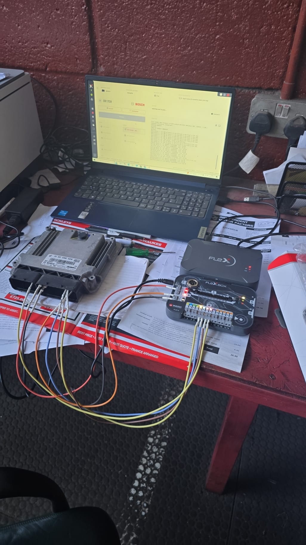 Brake and suspension work